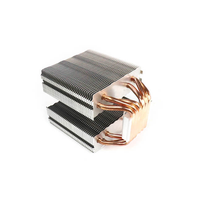 New Product 6 Heatpipe With Liquid Cooler Master Fan Silent CPU Cooler Air Cooling LED