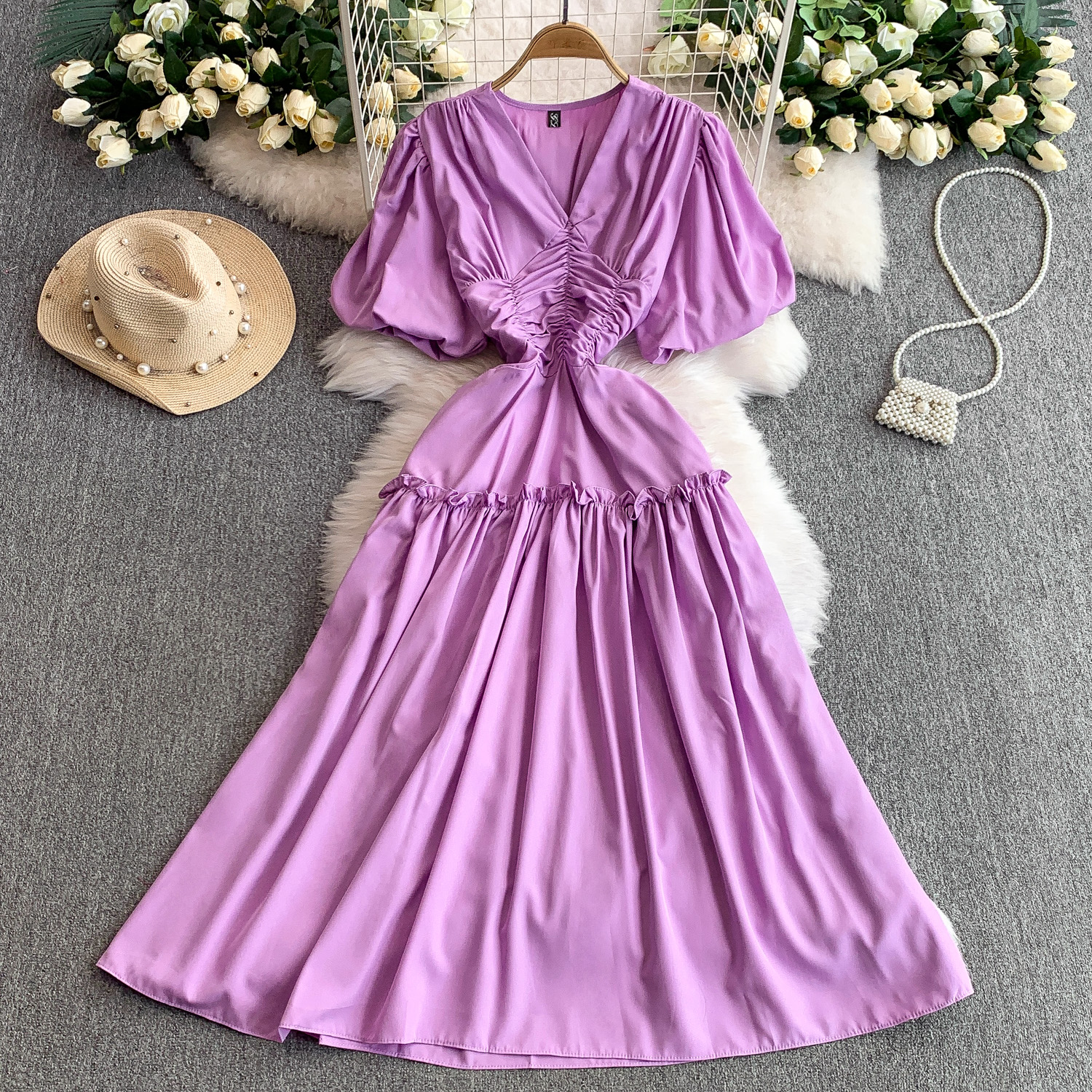 sachin and babi light blue dress 7 Chic French Dresses You Need This Spring
