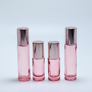Clear Rose Gold Roll on <b>Bottle</b> <b>5ml</b> 10ml High Quality Glass <b>Perfume</b> Roll on <b>Bottle</b> - Product Image 5