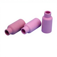 Buse en céramique pour soudage à l'arc à l'argon personnalisée, couvercle de protection de la buse en céramique, pistolet de découpe plasma en céramique 95