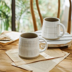 Tasse à café en poterie artisanale de qualité supérieure, peinte à la main, style japonais, pour lait et eau, design créatif et original - Product Image 3