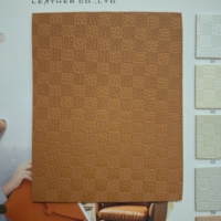 Cuir synthétique PU brillant respirant à double texture douce et cousue, de haute qualité, pour sacs et revêtements intérieurs de voiture