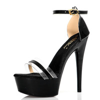 Chaussures de pole dance de 15 cm, chaussures fétichistes, chaussures de danseuse de boîte de nuit, couleur peau de serpent, sandales ouvertes pour femmes, strip-teaseuse, fétiche sexuel