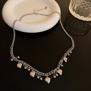 Stile Hip Hop M195 collana con ciondolo a forma di perline rotonde - Product Image 1