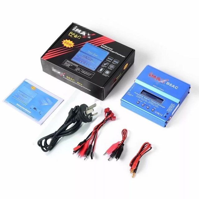 IMAX B6 AC 80W B6AC Charger Dual Power Professional Balance Discharger For Li-ion Nimh Nicd 2-6S RC Lipo Battery