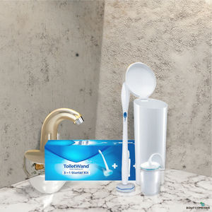 Juego de Escobilla de <span class=keywords><strong>Inodoro</strong></span> de Plástico Desechable con <span class=keywords><strong>Desatascador</strong></span> y Recambio HongRun HR-xm110302 Estilo Tira, Líquido de Limpieza No Incluido - Product Image 5