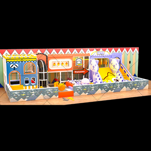 Ensemble de jeux d'intérieur avec fosse à balles, fosse à mousse et jeux interactifs pour le plaisir des enfants à la maison, couleur personnalisée - Product Image 3