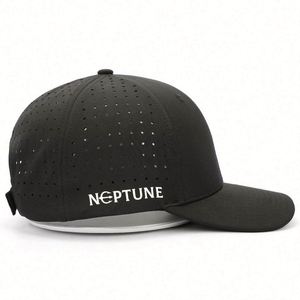 Fast Delivery New Style 6 Panel Custom Size 100 % Cotton Unstructured Black 3D Embroidered Men Baseball <b>Hat</b> - Product Image 5