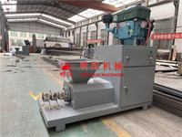 Machine à briquettes de charbon de bois compressé en bois dur à moteur diesel, sans électricité, sciure de bois, biomasse, machine d'extrusion Pinikay