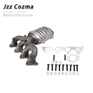 Systeem Uitlaatpijp Vervangen Pakking & Bouten Spruitstuk <span class=keywords><strong>Header</strong></span> Inclusief Drie Eay Katalysator Voor Hyundai Elantra V V T 2.0 - Product Image 3