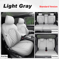 Pour BYD Tang DMi DMP EV 7 places, housse de siège de voiture en cuir personnalisée, style sport de luxe, ensemble complet avant et arrière, kit carrosserie adapté