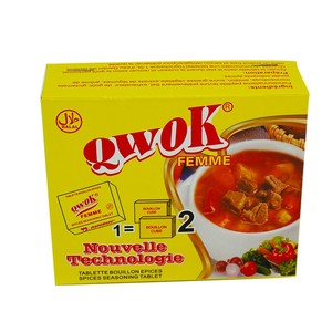 QWOK 10g cube de <span class=keywords><strong>bouillon</strong></span> cube d'assaisonnement saveur de crevette avec un bon prix - Product Image 1