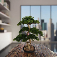 Plante artificielle en PE vert de haute qualité, très vendue, pour Noël, Nouvel An, la Saint-Valentin, Halloween, salon