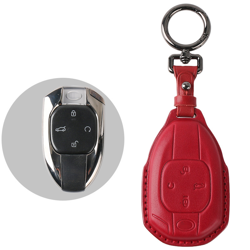 GAC GA3S Car Key Leather Case - Waterproof Protective Cover - Customizable Logo