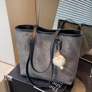 Fashionable Single Shoulder <b>Bags</b> Large Capacity PU Leather Women's Tote <b>Bag</b> Purses With Zipper Closure for <b>Working</b> Women <b>Bag</b> - Product Image 1