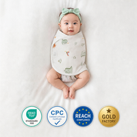 Envoltura para Bebé OEM/ODM, 100% Algodón, Certificación OEKO-TEX y BSCI, Precio de Fábrica, Manta Envolvente, Fabricante al por Mayor