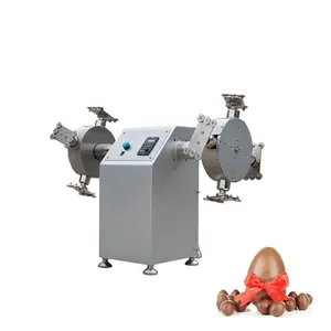 Automatic 8 moulds 16 moulds hollow chocolate spinning molding making machine