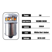 Nueva Luz LED T20 T25 S25 3156 3157 15smd DC50V Roja, Blanca y Ámbar, Canbus Sin Error, para Señal de Giro, Estacionamiento y Reversa, para Auto y Camión
