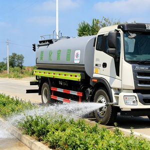 Autocisterna Foton 4X2 13CBM ad alta pressione Euro 5 per raffreddamento stradale, pulizia cortili e irrigazione campi, consegna rapida, disponibile all'ingrosso direttamente dalla fabbrica - Product Image 2