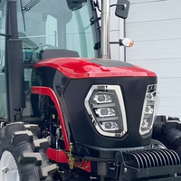 Tracteurs agricoles 50-80 CV, 4x4, moteur diesel industriel, mini-tracteurs 4x4 pour travaux agricoles, durables pour utilisation sur chantier
