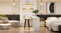 Maison-capsule modulaire Ray-Zen, cabine préfabriquée intelligente intégrée pour hôtel, complexe hôtelier, usage commercial