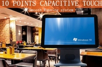 Wedleytec P556 15.6 inci I5 8G 256G sistem POS All-in-One layar sentuh kapasitif Windows 15.6 inci I5 8G 256G