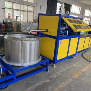 Alta capacità PP trave protettore alberello protezione a spirale in plastica avvolge la macchina per la produzione di estrusione del tubo - Product Image 2