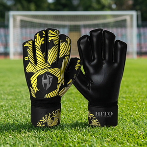 Nouveau professionnel allemand en latex vente chaude derniers gants de gardien de but respirant léger figure de protection nouveau design gants - Product Image 3