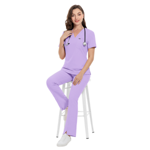 42389 Conjunto de 2 Piezas de <span class=keywords><strong>Ropa</strong></span> Casual Elástica Personalizada Violet Luxury, <span class=keywords><strong>Ropa</strong></span> de Verano para <span class=keywords><strong>Mujer</strong></span>, Diseño de Moda - Product Image 1