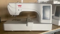 VMA Machine à coudre de tissu domestique informatisée à grande surface pour broderie surjeteuse
