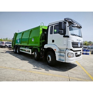 รถบรรทุกอัดขยะ Shacman H3000 8x4 ความจุ 27 ลูกบาศก์เมตร สำหรับเก็บขยะในเมืองประจำวัน - Product Image 2