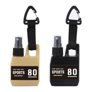 Bouteille de pulvérisation tactique portable Sports Hike Mount 80 ml avec pompe pour le camping, les voyages et les activités de plein air - Product Image 1