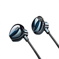 Écouteurs intra-auriculaires ABS/TPE 3,5 mm à huit cœurs de haute qualité, son parfait pour le jeu PUBG, positionnement sonore, karaoké, basses profondes, 1,2 m