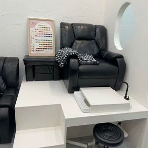 Nail Salon Pedicure Platform Toenail <b>Massage</b> Sofa Raised Platform Japanese-style Foot <b>Massage</b> Table - Product Image 4