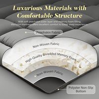 Colchón Japonés para Piso, Futón Plegable con Asa, Colchoneta Tatami Enrollable para Dormir al Aire Libre para Adultos