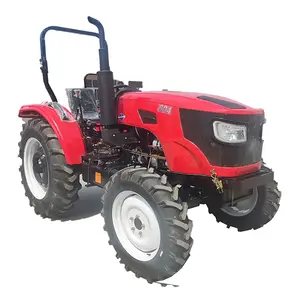 Lutian pertanian luar negeri layanan purnajual jual mudah 804 80Hp beroda Tracteur Ce 4Wd traktor