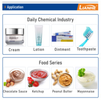 LianHe automatique homogénéisation sous vide émulsifiant mélangeur lait boisson cisaillement réservoir/Popsicle glace bonbons crème mélange bouilloire