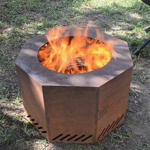 Brasero de Acero Corten para Leña, para Uso en Exteriores y Patios Traseros - Product Image 6