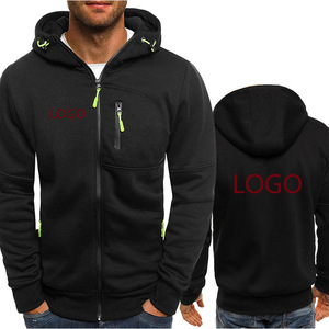 <span class=keywords><strong>Felpa</strong></span> sportiva <span class=keywords><strong>in</strong></span> <span class=keywords><strong>poliestere</strong></span> con logo stampato, nuova collezione Primavera/Estate, con cerniera e cappuccio, sottile, per il commercio estero - Product Image 1