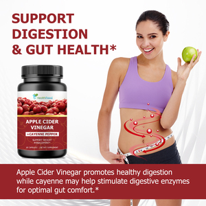 Capsules de vinaigre de cidre de pomme en gros : favorisent une digestion saine - Product Image 3