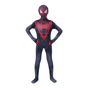 Wholesale Iron Spider-Man Suit Adult and Children's Anime Costume Halloween Spider Man Clothes