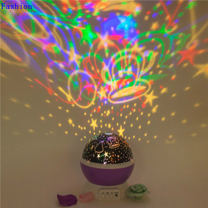 Capretti dei bambini Del Bambino Camera Da Letto della Stella Rotante Romantico Colorato <span class=keywords><strong>Luna</strong></span> <span class=keywords><strong>Cielo</strong></span> Sognatore Scrivania Cosmos Proiettore Starlight ha condotto la luce di notte - Product Image 2