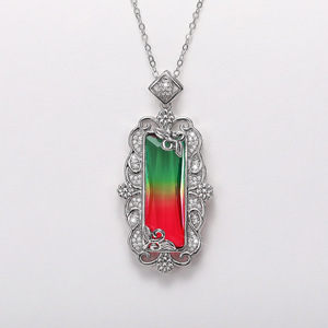 Collana con Ciondolo in Stile Vintage Elegante Gioiello Statement per Donne - Product Image 6