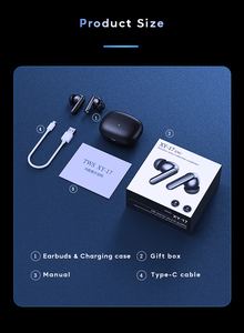 <span class=keywords><strong>Auricolari</strong></span> Bluetooth Personalizzati XY17 con Cancellazione del Rumore ANC ENC, Certificati CE FCC BQB Pro 2, Cuffie Wireless a Basso Prezzo - Product Image 6
