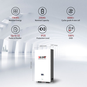 Batería de Almacenamiento de Energía de Pared <span class=keywords><strong>BSLBATT</strong></span> 200ah 10kwh Powerwall 48v 200ah 300ah Batería Solar Residencial Lifepo4 - Product Image 1