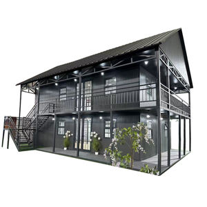 บ้านคอนเทนเนอร์สำเร็จรูปสองชั้นสุดหรู พร้อมส่ง ขนาด 20 ฟุต 40 ฟุต - Product Image 1