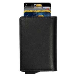 CardHoda Aluminum Card Holder <b>RFID</b> <b>Blocking</b> Pop-Up <b>Wallet</b> Short Fold Closure Unisex Minimalist Design - Product Image 2