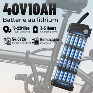 Vélo Électrique Mini <span class=keywords><strong>Pliant</strong></span> 14 Pouces 500W à Batterie Lithium 3 Vitesses Certifié CE, Conception Multi-Pliante, Idéal pour les Trajets Quotidiens et la Vie en <span class=keywords><strong>Appartement</strong></span> (Stock US) - Product Image 2