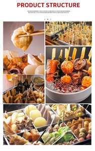 Tốt nhất bán Snack thực phẩm ấm hơn hiển thị nóng lên Showcase với CE phê duyệt - Product Image 6