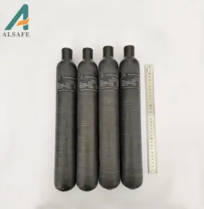 *ALSAFE 700cc 300bar Carbon Fiber Tank Composite Gas Cylinders 700